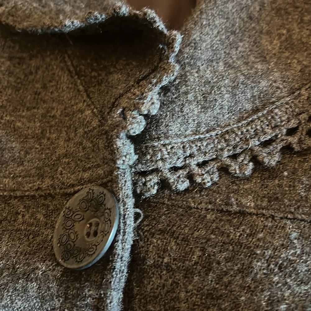 Gray Wool Jacket - image 2